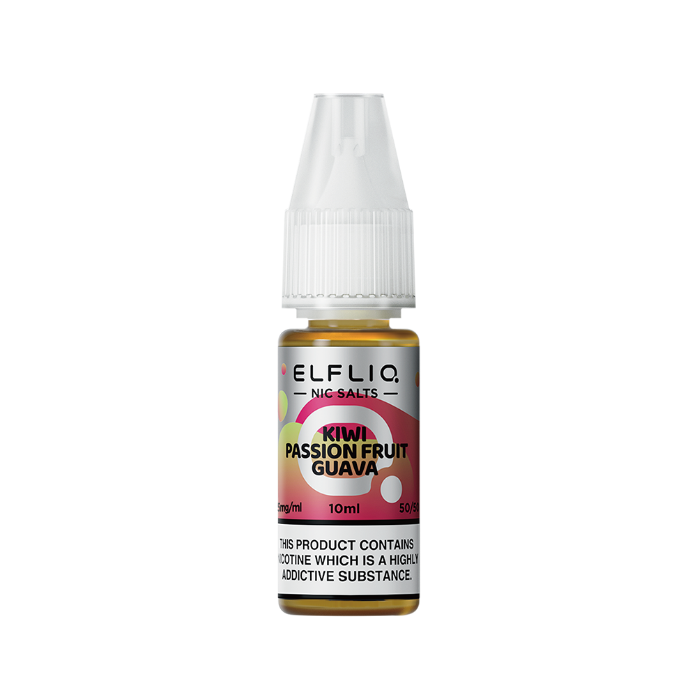 Elfliq - Kiwi Passionfruit Guava - Nic Salt E-Liquid – 10ml